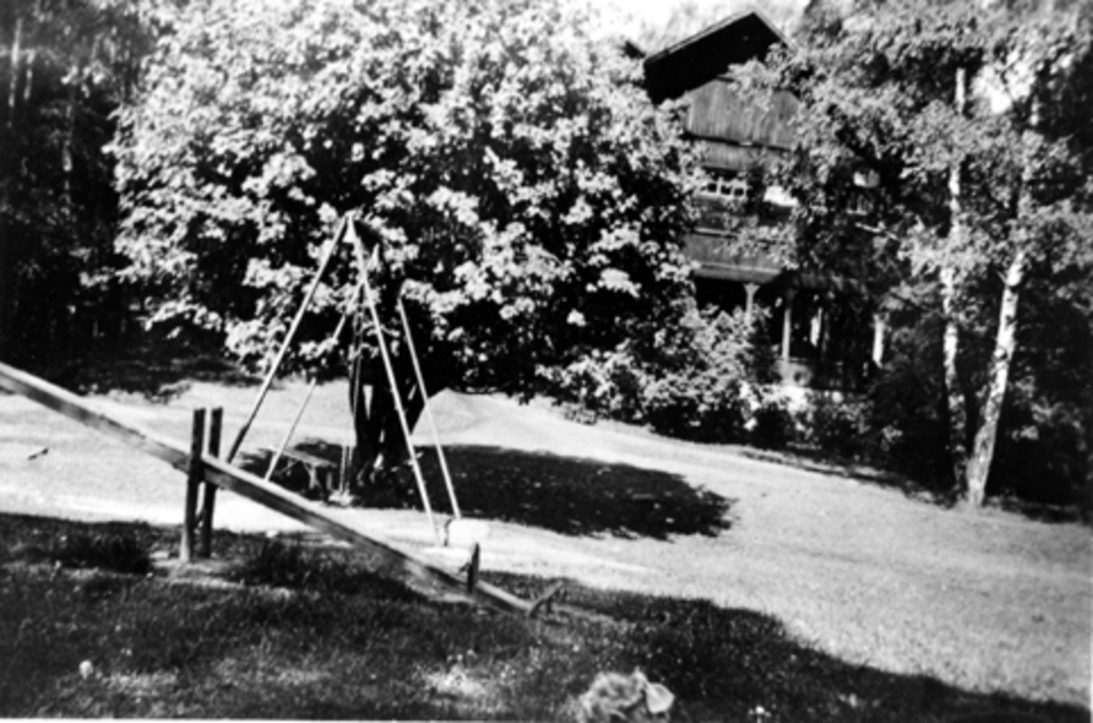 Anno Domkirkeodden, HAMAR PARK. VIPPEHUSKE, ROGN OG ØSTENDEN PÅ PAVILJONGEN