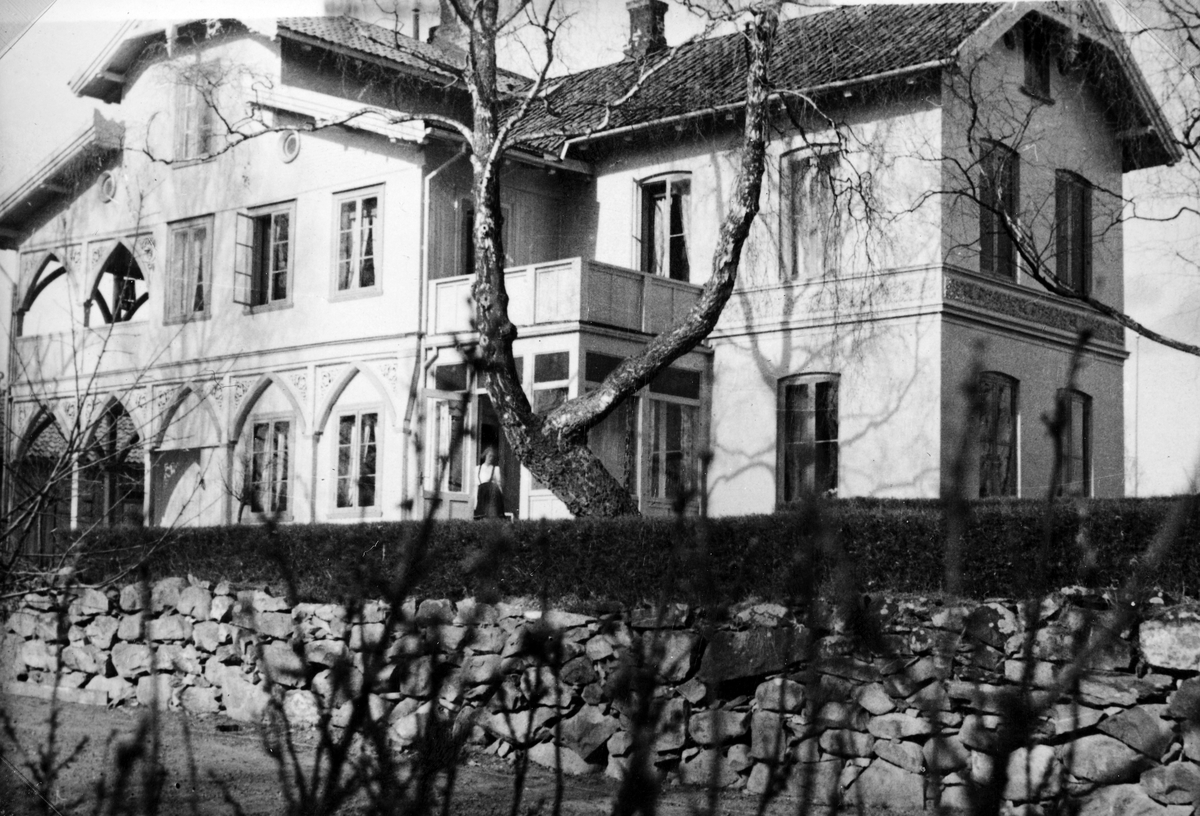 Anno Domkirkeodden, "Frydenlund i Høiensalgate 34, Hamar. Eksteriør. Huset ble bygget av Byggmester Herman Frang i 1878.