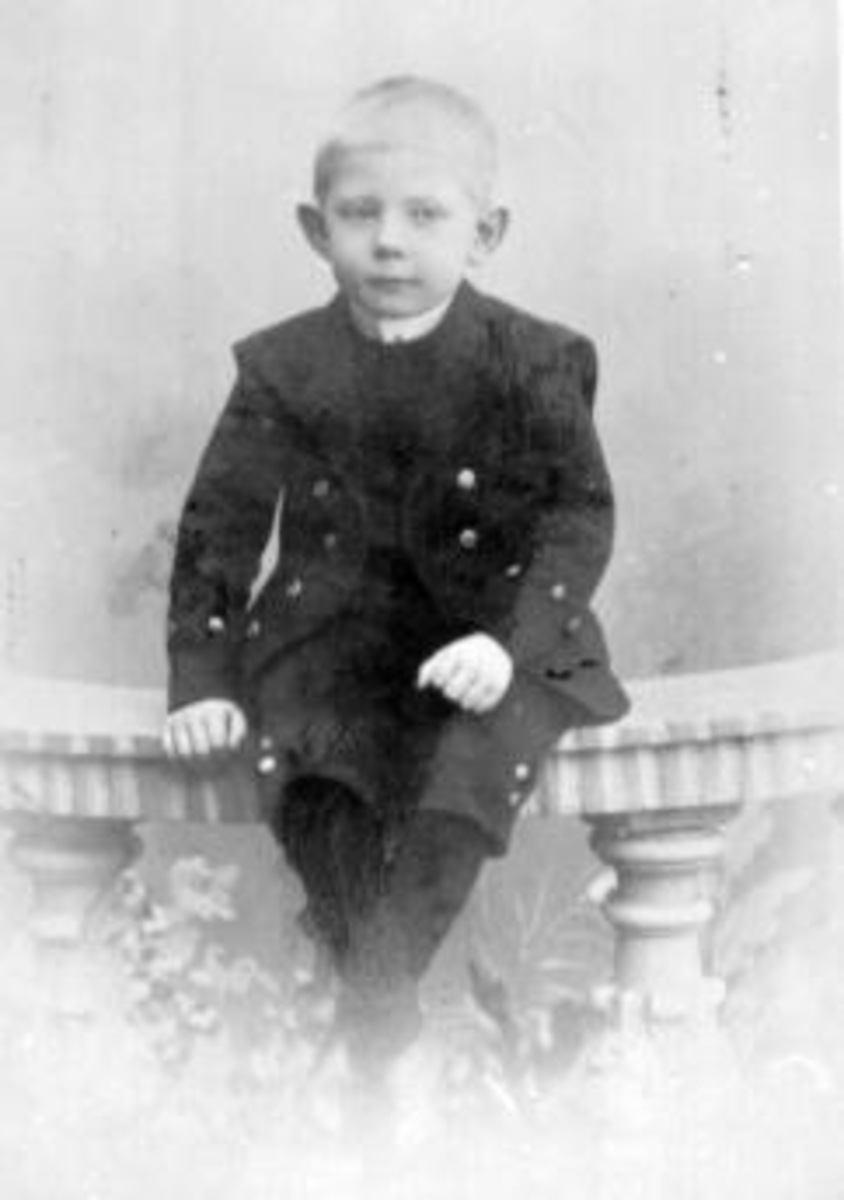 Anno Domkirkeodden, Portrett av liten gutt, Anders Andersen.