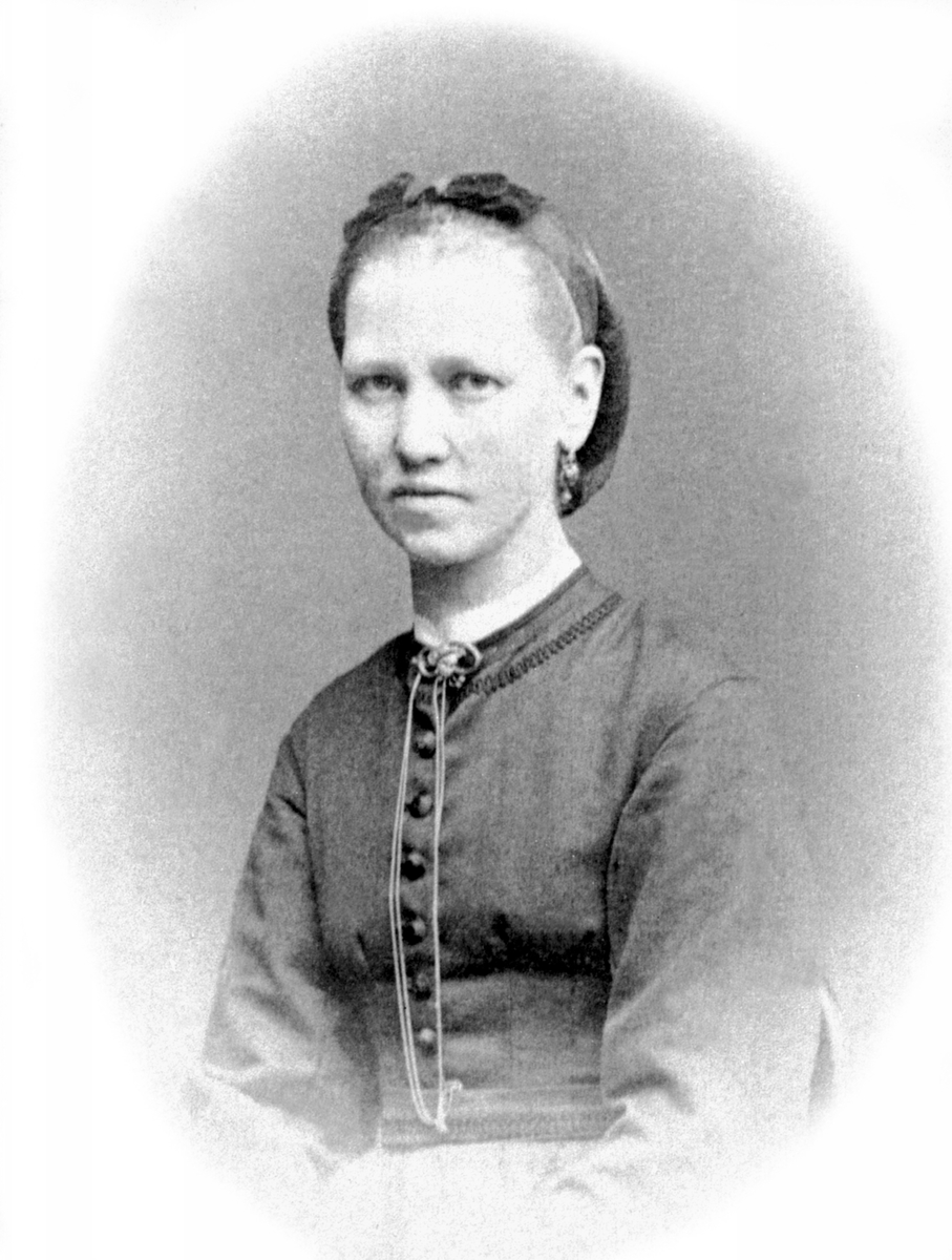 Anno Domkirkeodden, Portrett av Sophie Amalie Gjestvang (1837-1871), Kise Østre, Nes, Hedmark.
