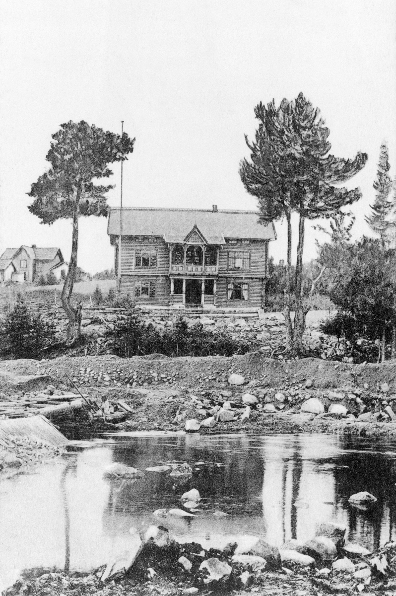 Anno Domkirkeodden, Nærvang forsamlingslokale, Næroset, Ringsaker. Tatt i bruk i 1908.