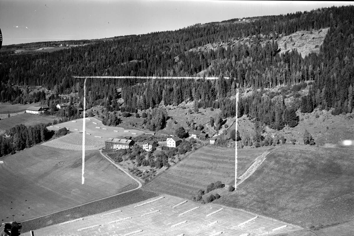 Anno Domkirkeodden, Flyfoto av Freng midtre, Brøttum, Ringsaker.