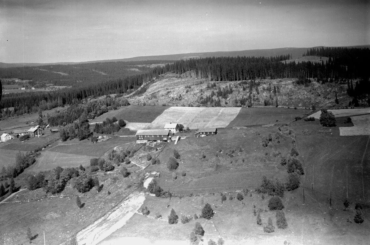 Anno Domkirkeodden, Flyfoto av Vestre Aasen, Åsmarka, Ringsaker.