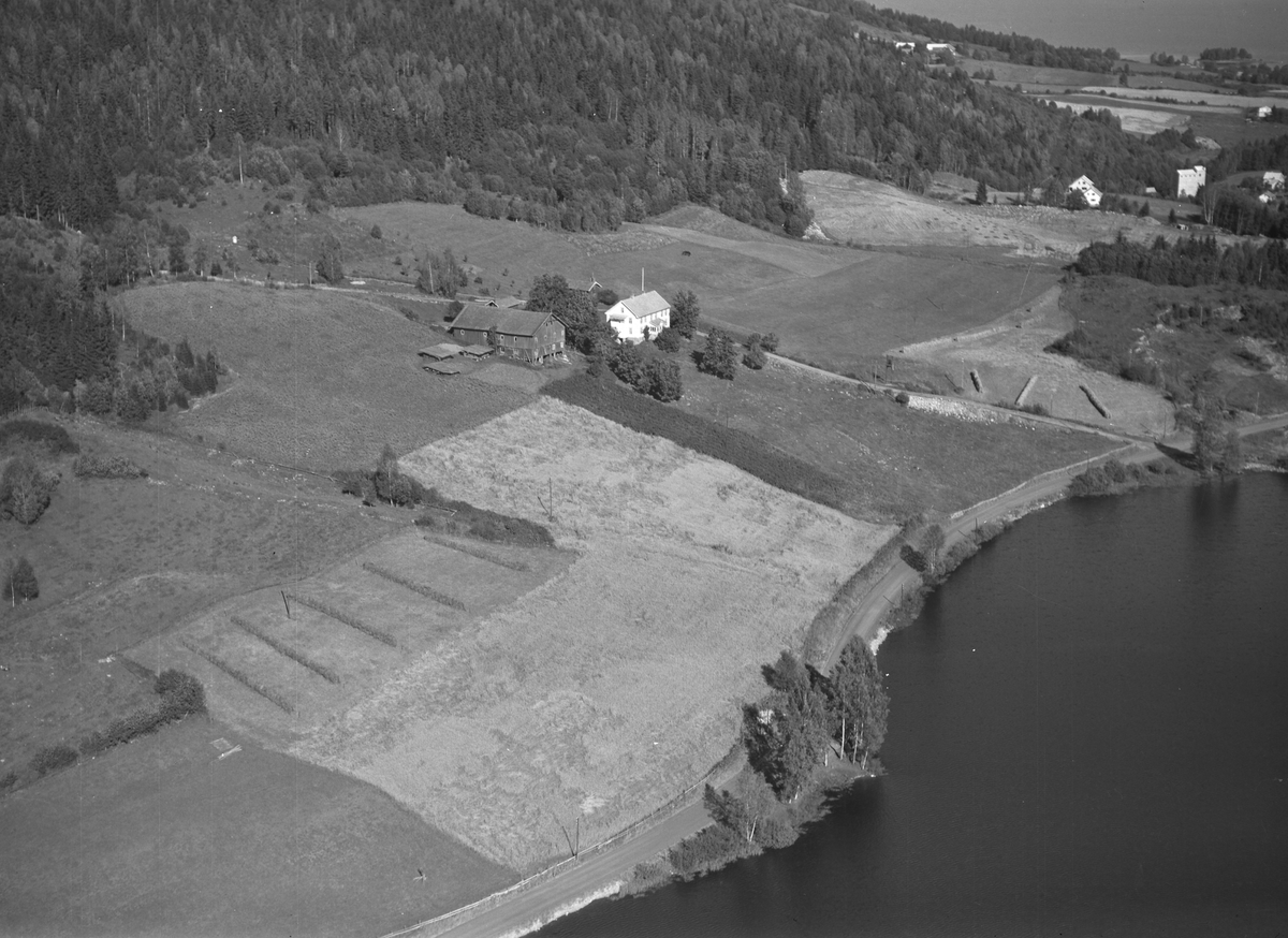 Anno Domkirkeodden, Flyfoto av Grøtlien ved Grøtlitjernet, Hedmark.