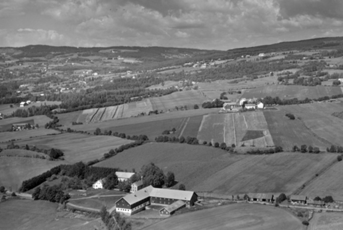 Anno Domkirkeodden, Flyfoto av Gålås store, Furnes, Ringsaker.