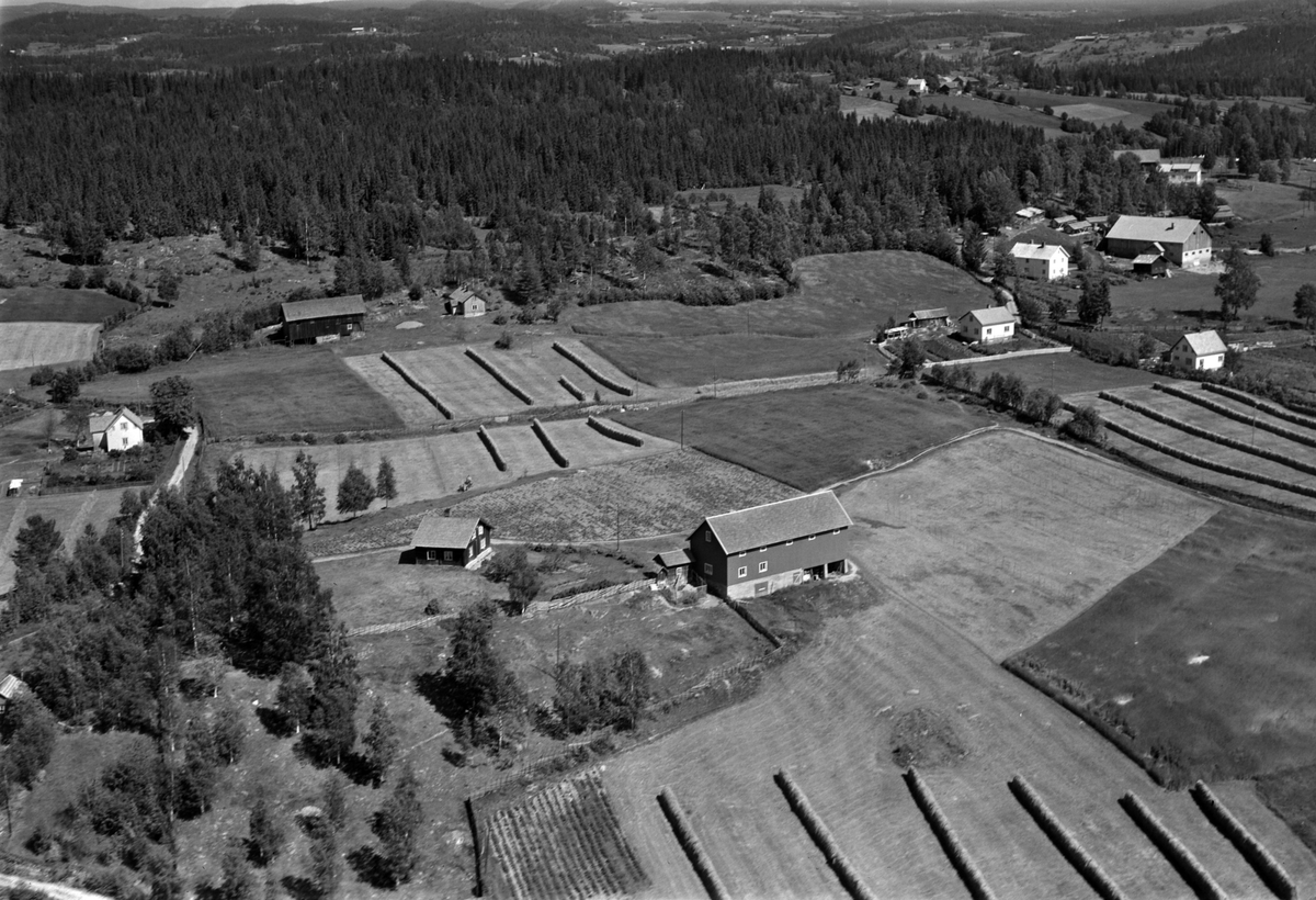 Widerøes Flyveselskap A/S, Flyfoto ukjent sted, Ringsaker.
