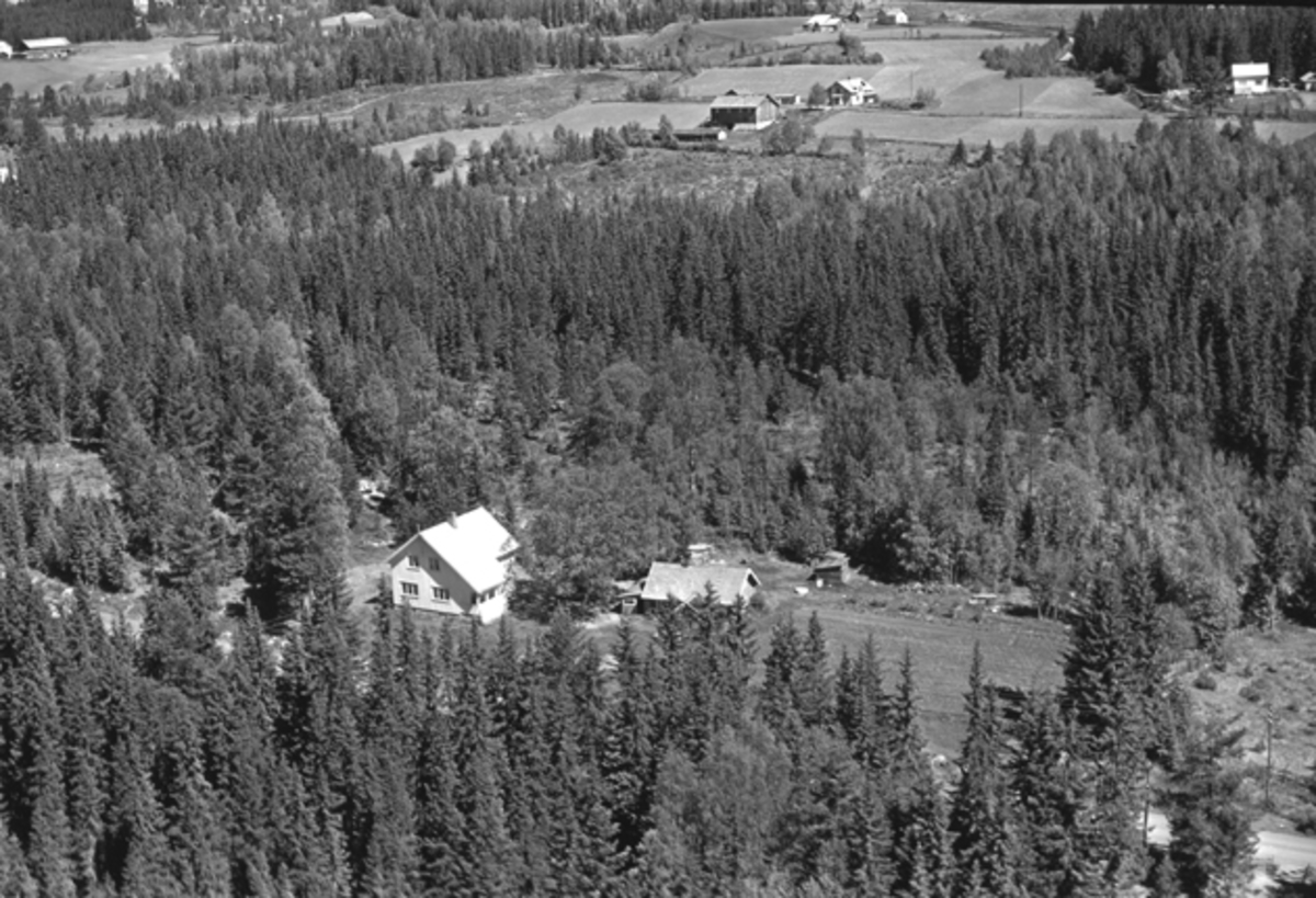 Widerøes Flyveselskap A/S, Flyfoto av Lishagen, Ringsaker.