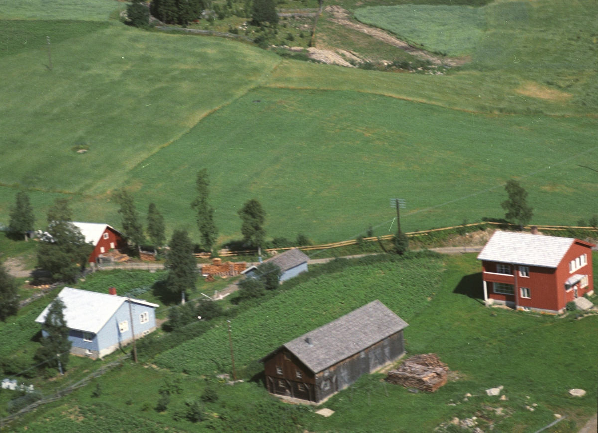 Anno Domkirkeodden, Flyfoto av ukjent sted (Fløtlivegen ?), Ringsaker.