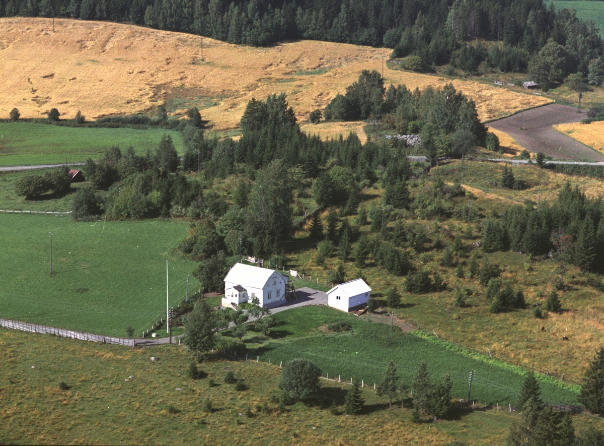 Widerøes Flyveselskap A/S, Flyfoto, Nygård, Veldre, Ringsaker.