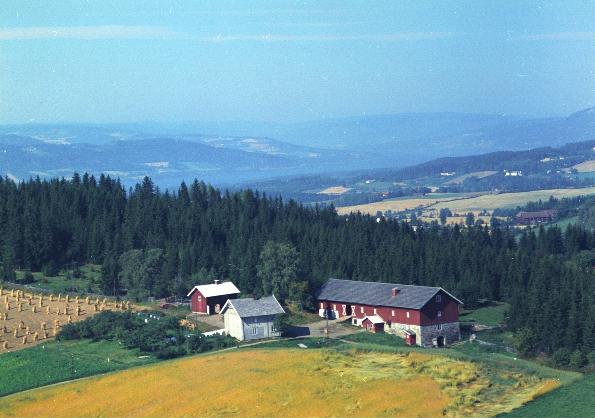 Widerøes Flyveselskap A/S, Flyfoto, Farberghagen, Ringsaker.