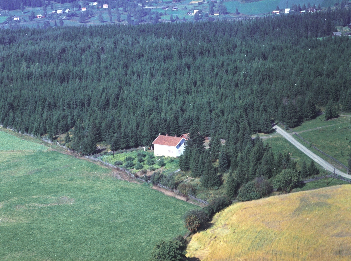 Widerøes Flyveselskap A/S, Flyfoto, Granbakken, Ringsaker.