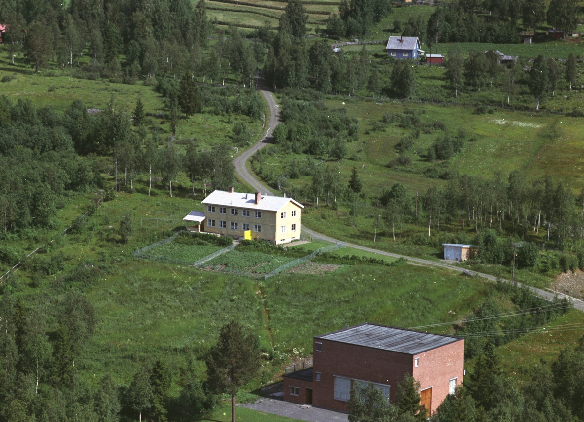 Widerøes Flyveselskap A/S, Flyfoto, Tyria kraftanlegg, Mesnalia.