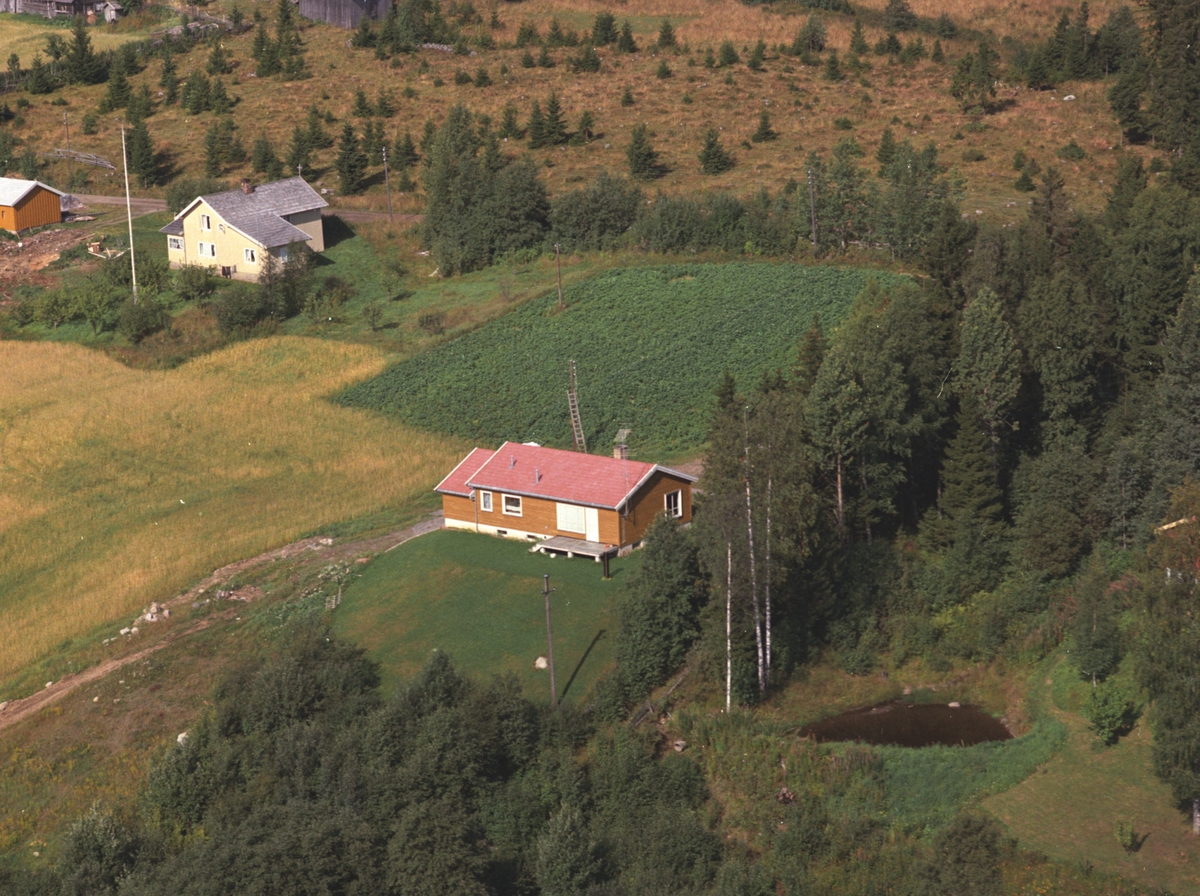 Widerøes Flyveselskap A/S, Flyfoto, Gutu, Veldre, Ringsaker.