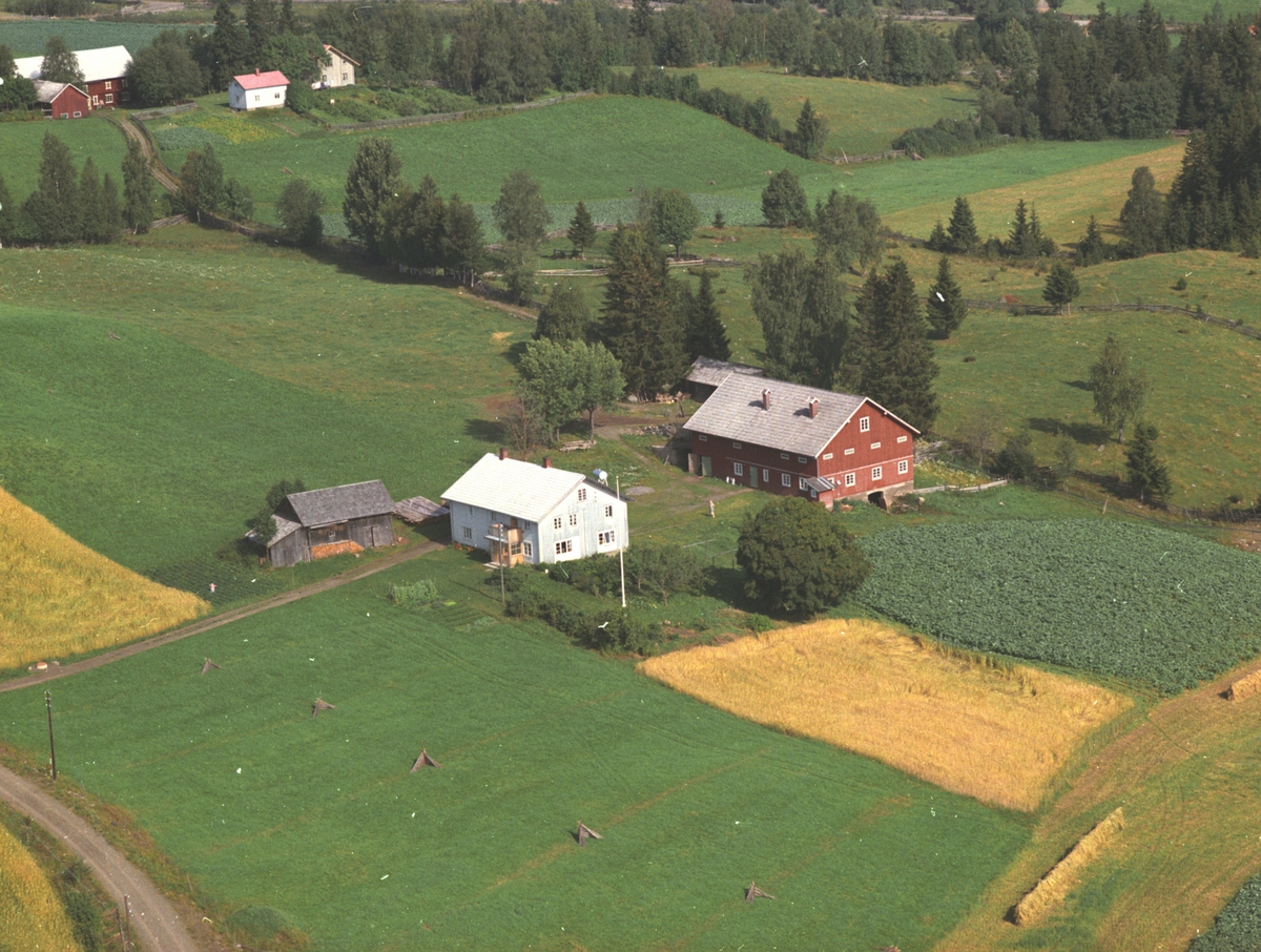 Widerøes Flyveselskap A/S, Flyfoto, Snippen nedre, Veldre, Ringsaker.