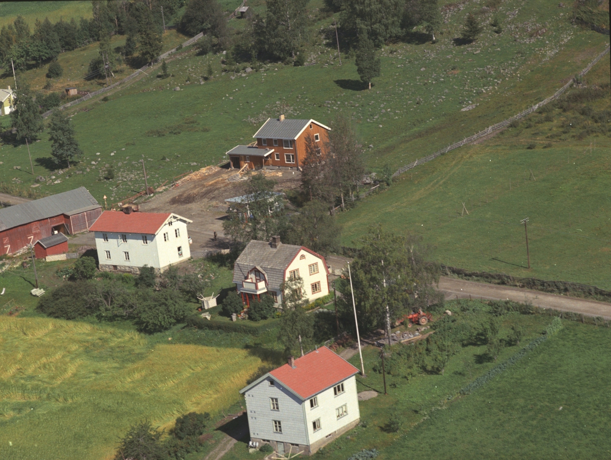 Widerøes Flyveselskap A/S, Flyfoto, Bjerkheim, Åsmarka, Ringsaker.