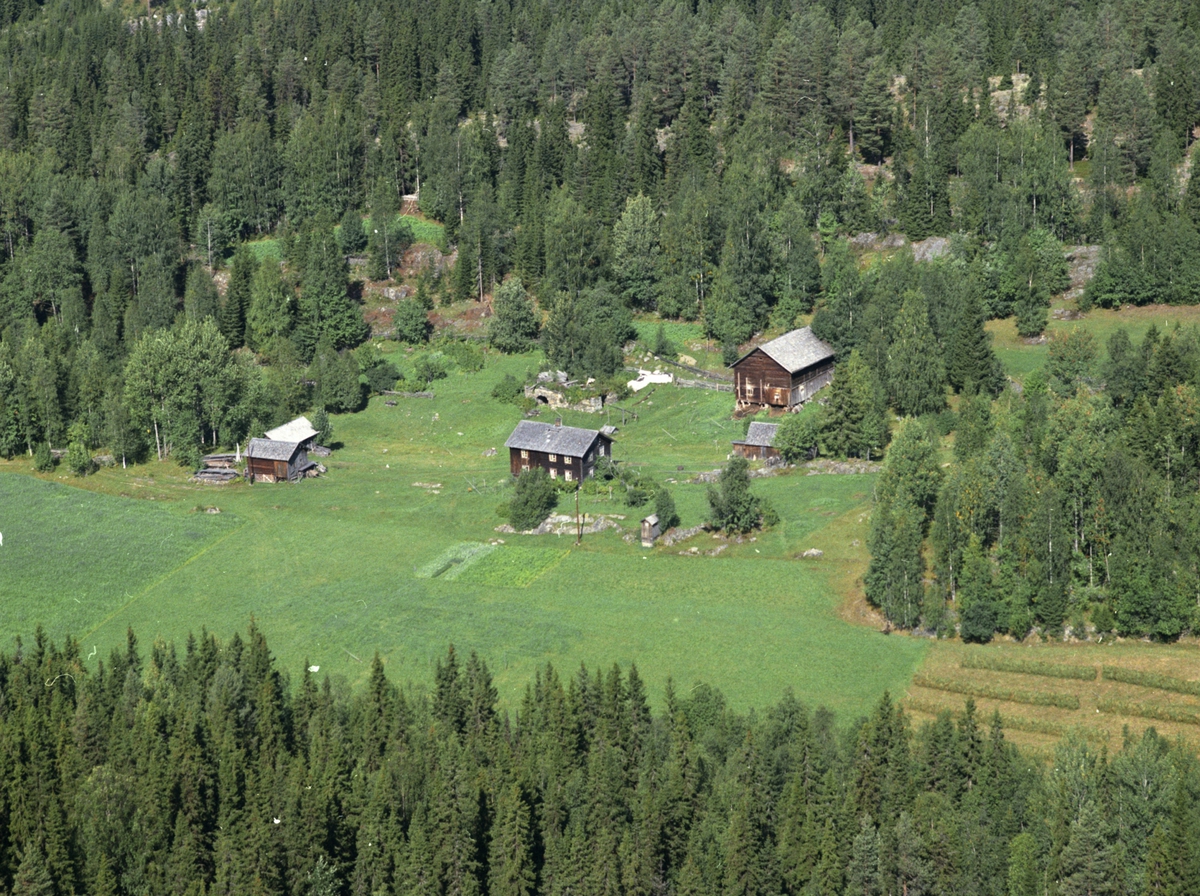 Widerøes Flyveselskap A/S, Flyfoto, Myta 441.1, Lismarka, Ringsaker.