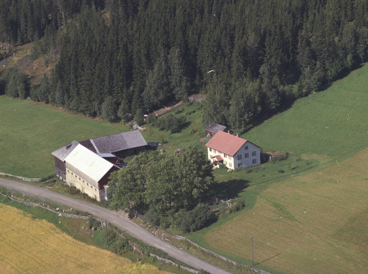 Widerøes Flyveselskap A/S, Flyfoto, Nordbruket 458.1, Lismarka, Ringsaker.