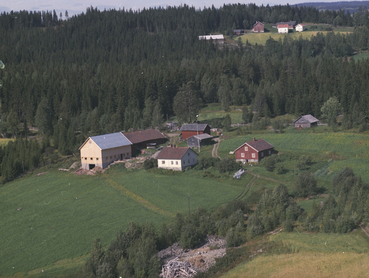 Widerøes Flyveselskap A/S, Flyfoto, Brukstuen 461.1. Lismarka, Ringsaker.