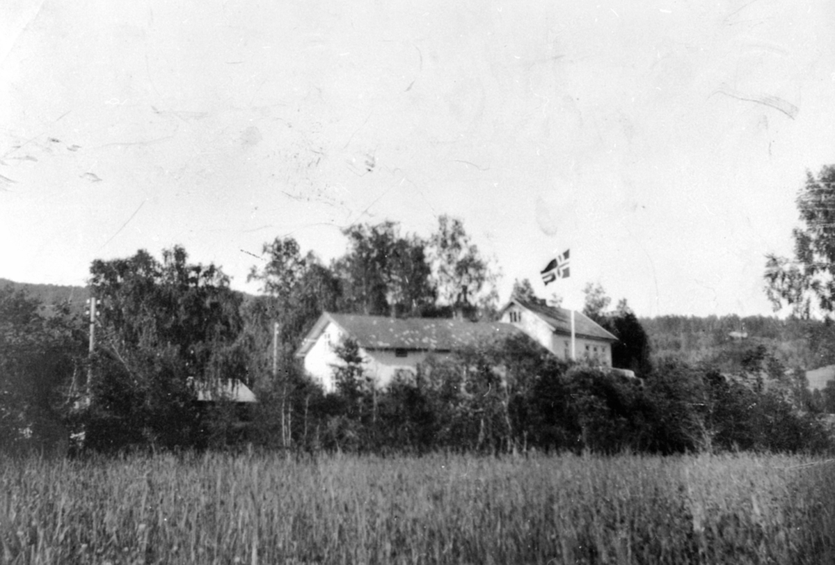 Anno Domkirkeodden, Eksteriør, gamle Fagerlund skole, Veldre, Ringsaker.