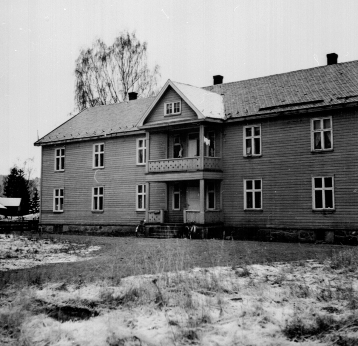 Anno Domkirkeodden, Eksteriør, funksjonærboligen til Moelven Cellulose, Ringsaker.