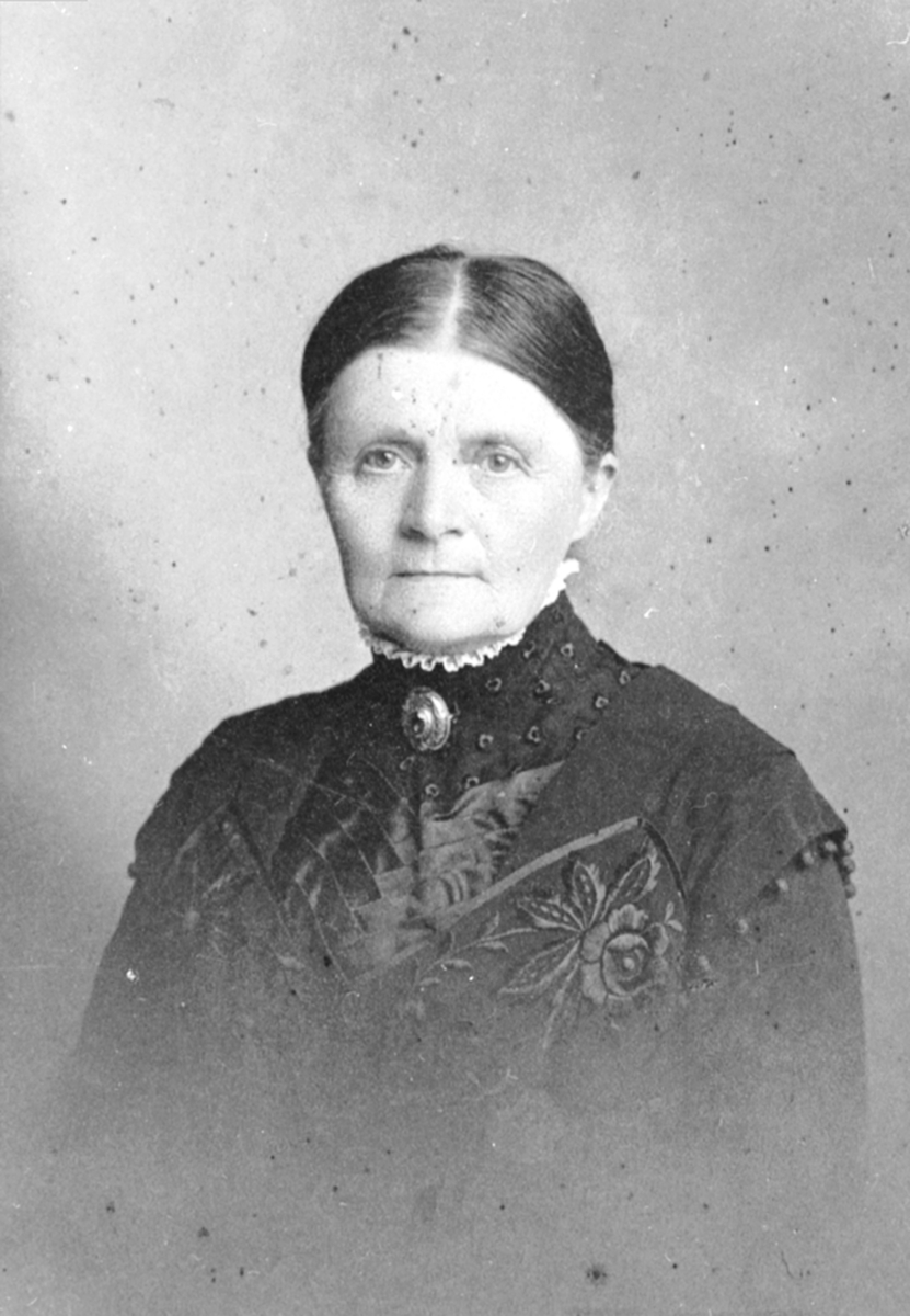 Anno Domkirkeodden, Portrett, Anne Berner f. Hundskjold, Kommerstad, Veldre, Ringsaker.