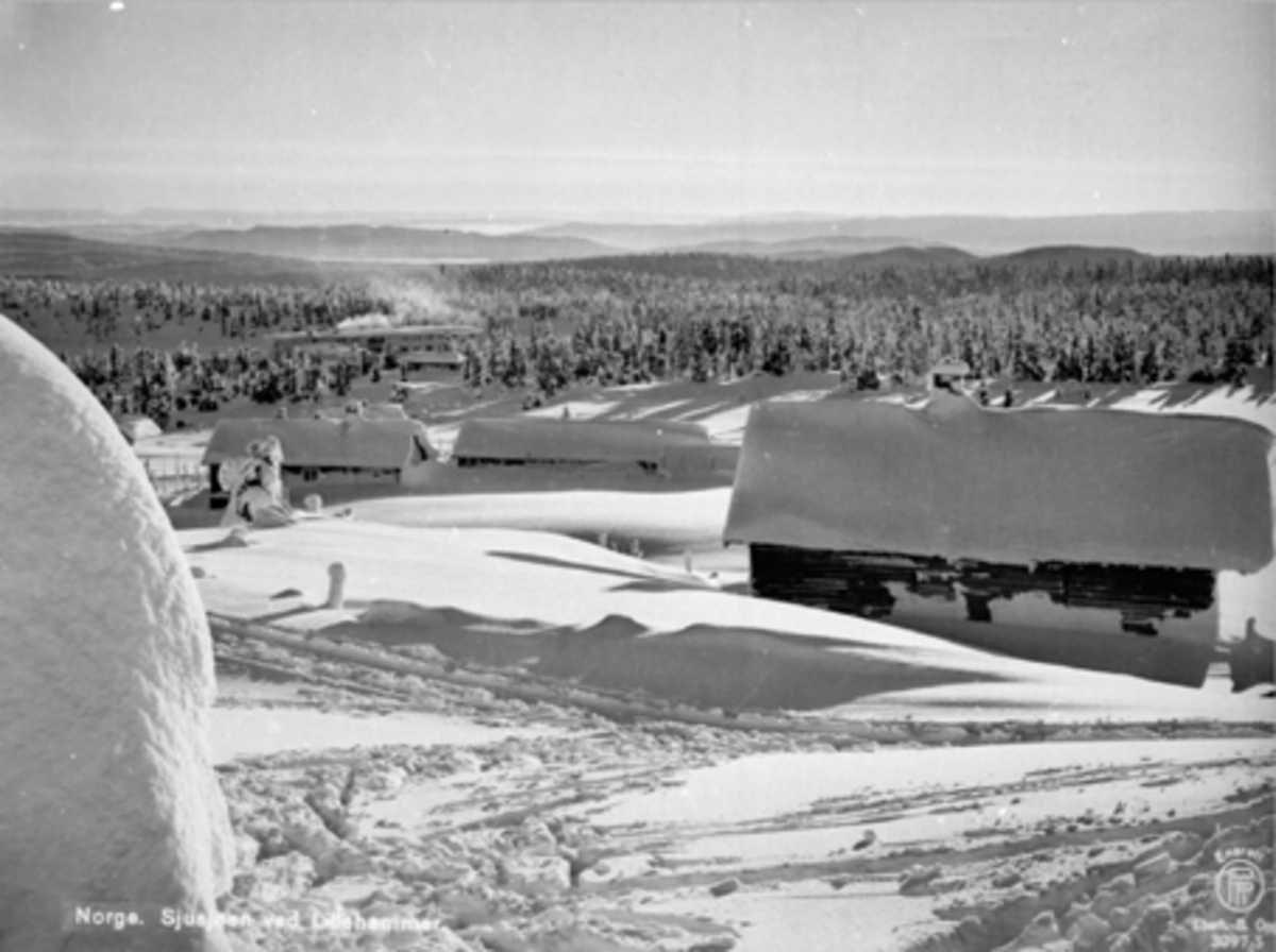 Anno Domkirkeodden, Vinter, Sjusjøen, Ringsaker.