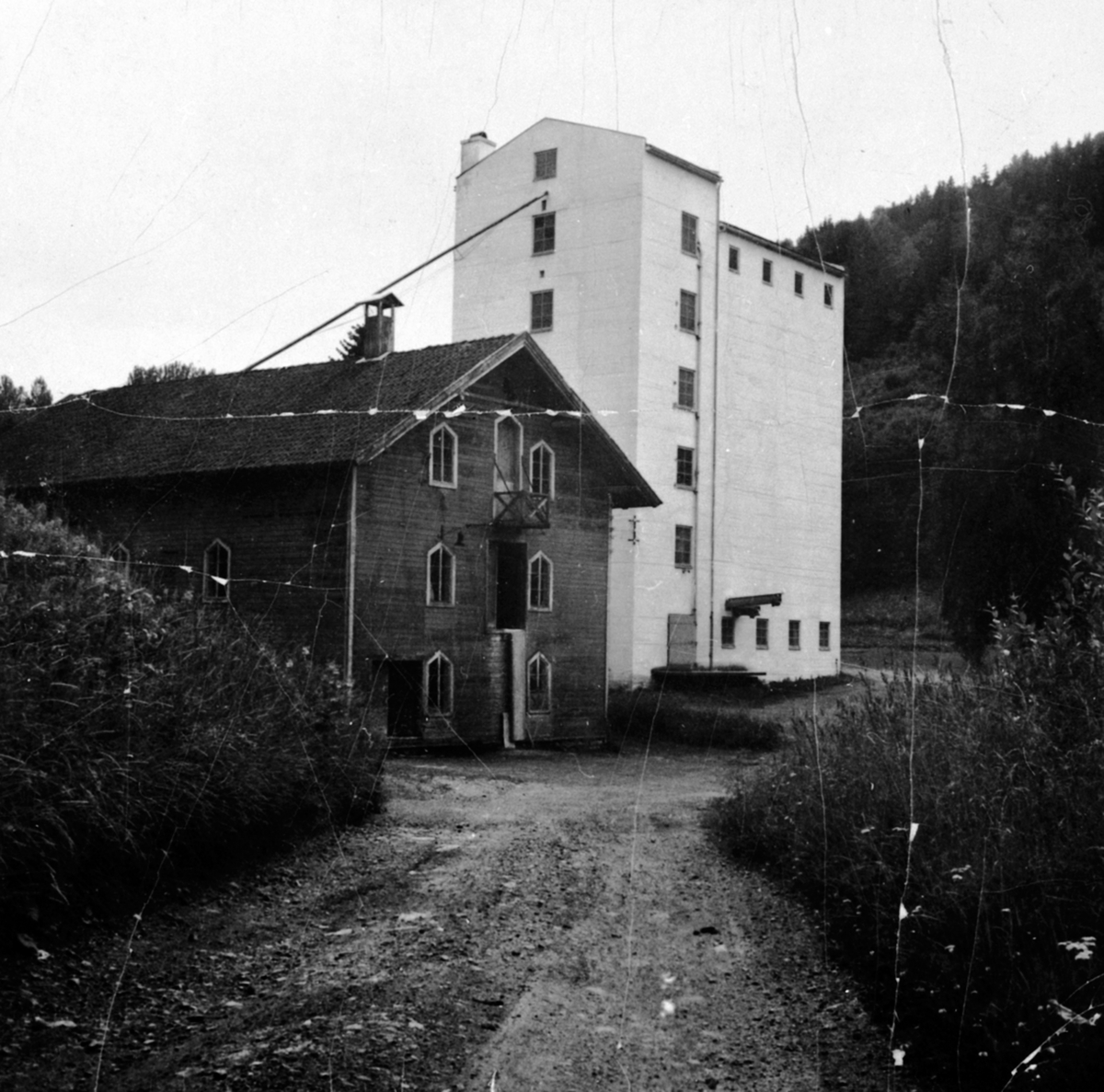 Anno Domkirkeodden, Eksteriør, Dal Mølle og Kornsilo, Kvernvollen, Nes, Hedmark.