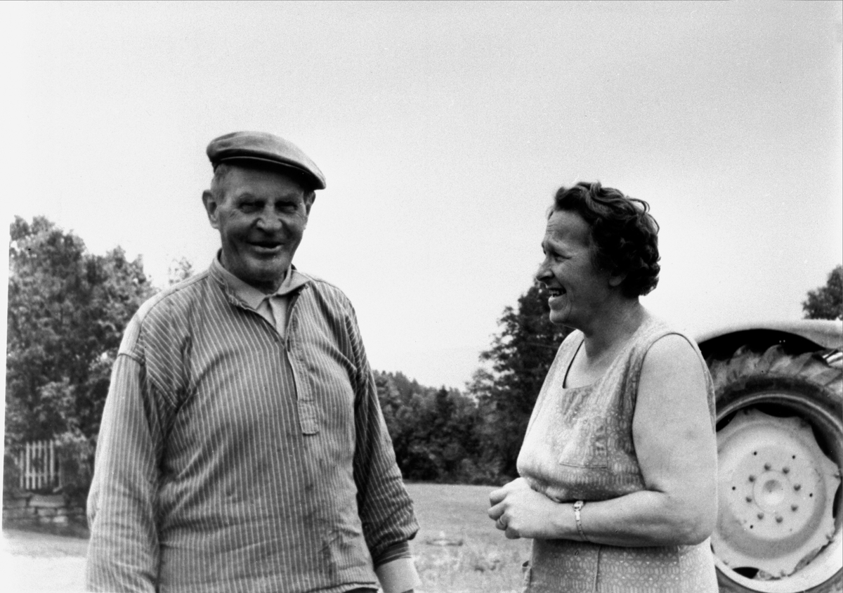 Anno Domkirkeodden, Leif Mengshoel (1902-1988) og Kristiane Lise Mathea Mengshoel (1914-1995), Nes, Hedmark.