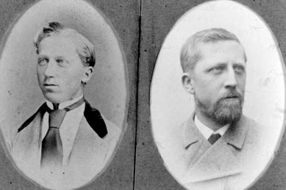 Anno Domkirkeodden, Bernhard Julius Evensen Mengshoel (1851-1932) og Hans Evensen Mengshoel (1856-1942).