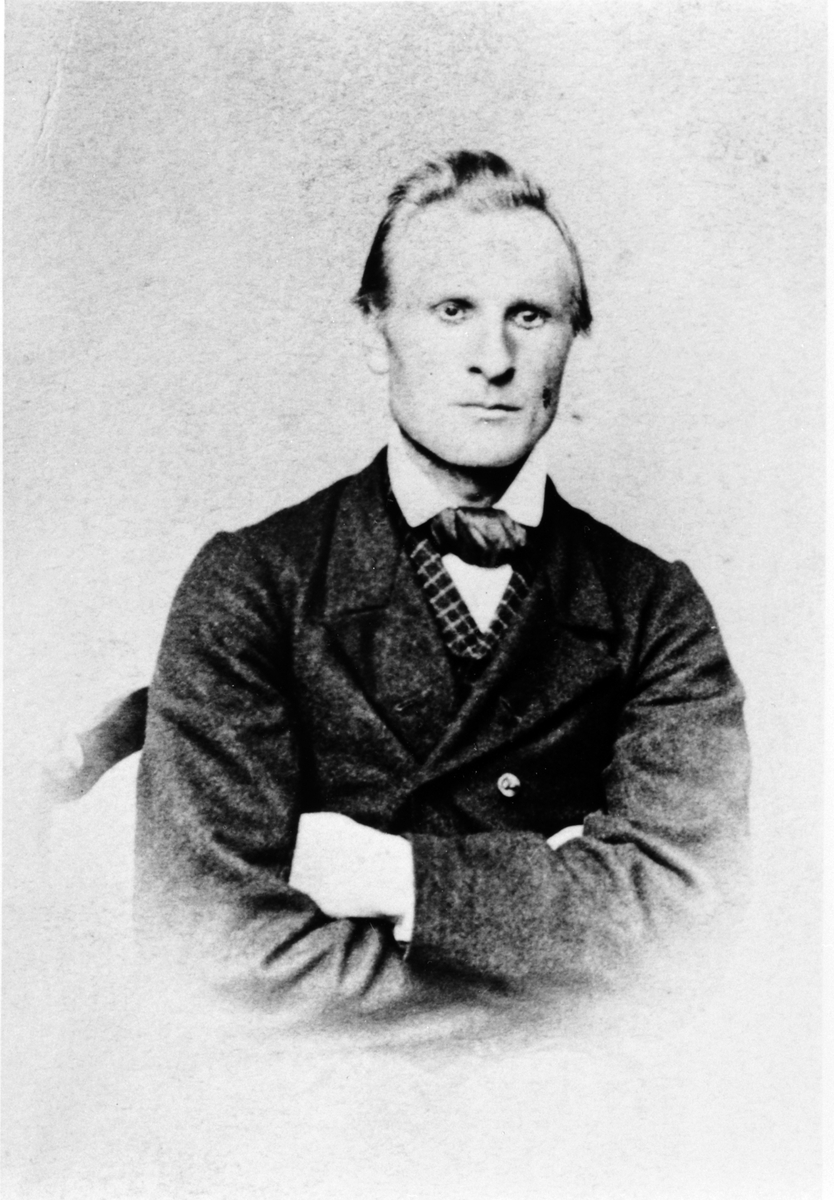 Anno Domkirkeodden, Portrett av Jørgen Hoelstad (1834-1922) fra Berg østre, Nes, Hedmark.