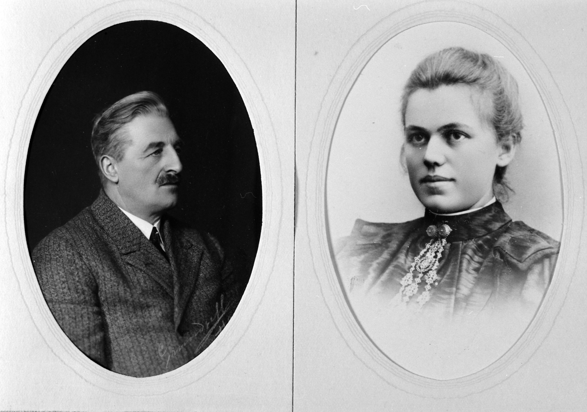 Anno Domkirkeodden, Gardbruker og ordfører Karl Gaalaas (1878-1963) og Tonette Gudbrandsdatter F.04.09.1879, Furnes.