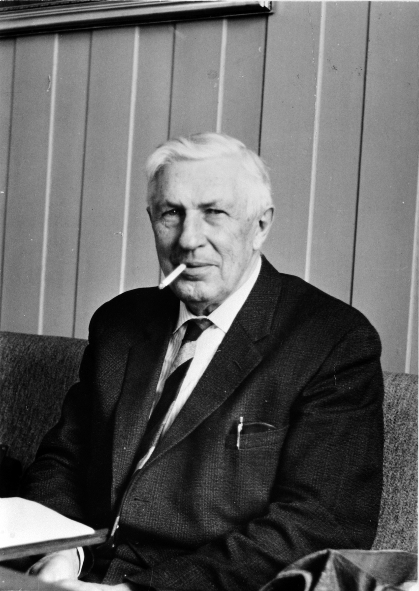 Anno Domkirkeodden, Portrett, Roar Colbjørnsen (1895-1987), født på doktorgården Eidsvoll i Søndre Land, lektor og pelsdyroppdretter, skrev 23 barne/ungdomsbøker.
