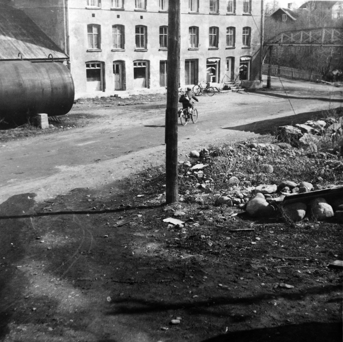 Anno Domkirkeodden, Eksteriør, Husebys meieri, Brumunddal. 1946.