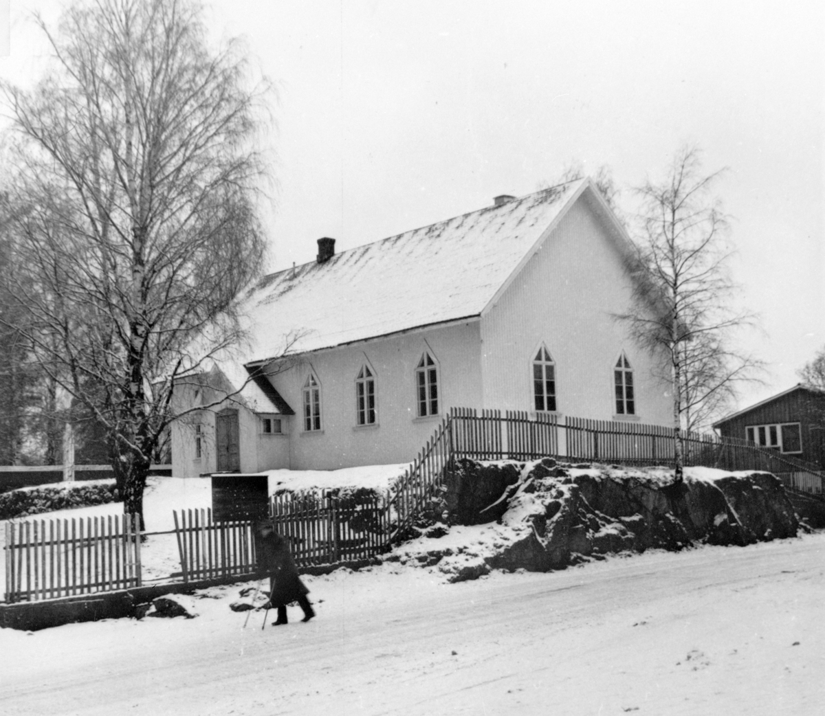 Ukjent, Moelven menighetshus, eksteriør.