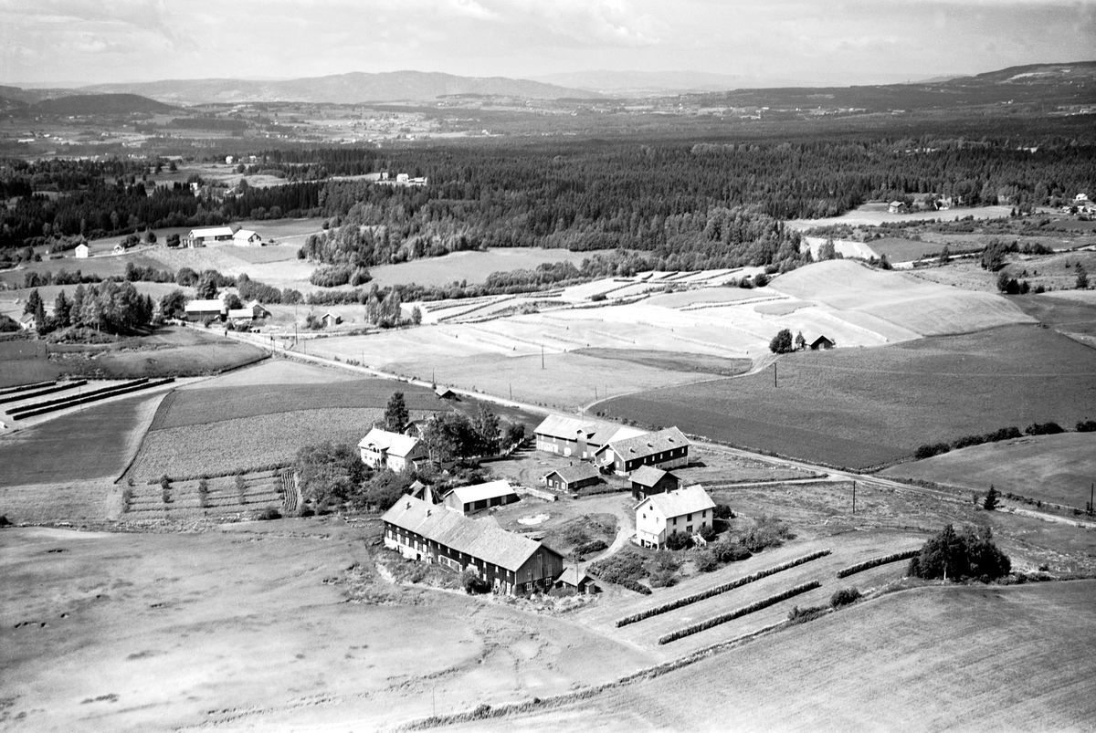 Widerøes Flyveselskap A/S, FLYFOTO BLYSTAD GÅRDENE