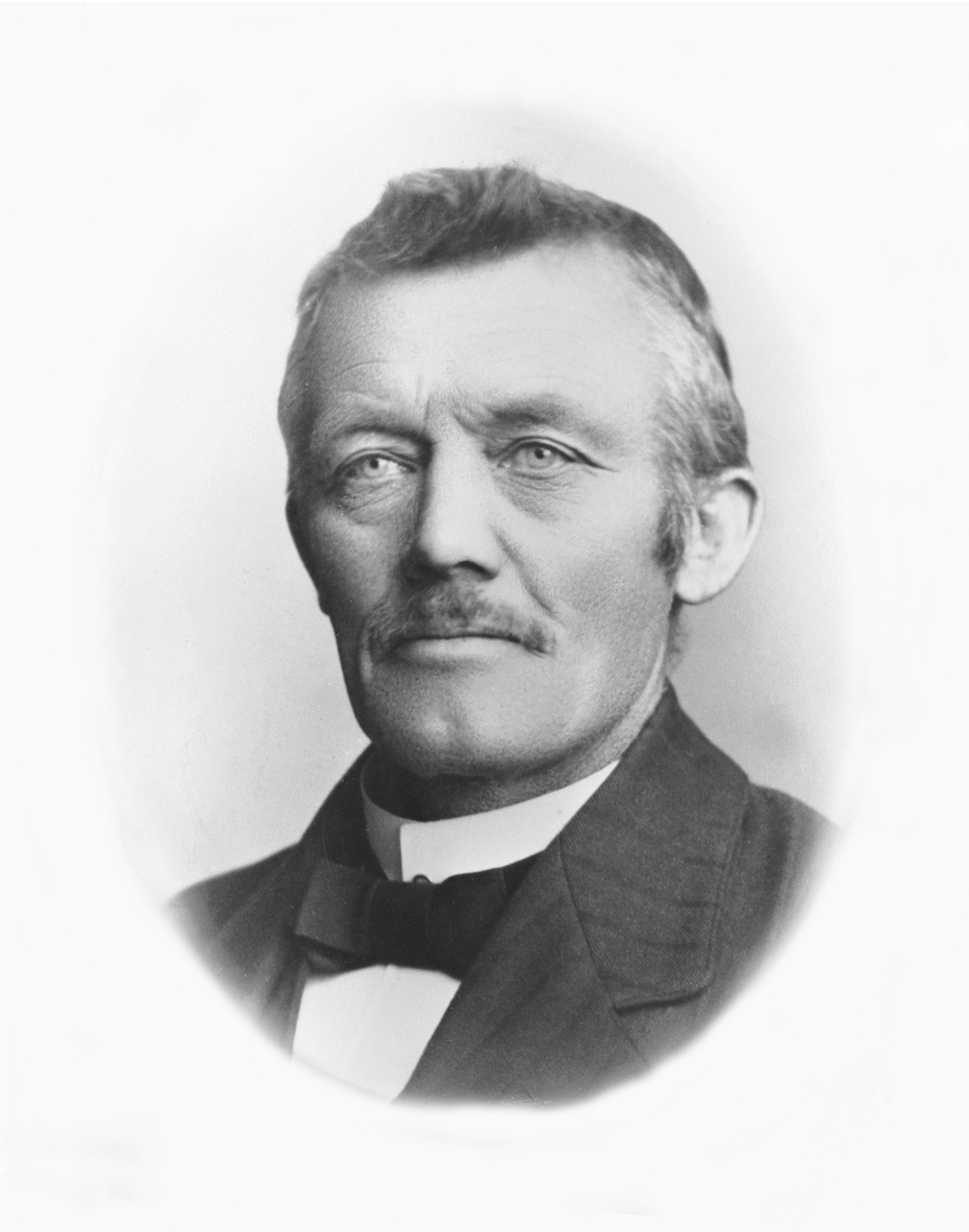 Anno Domkirkeodden, PORTRETT: ANDREAS MANGERUD, BJØRTOMTEN ØVRE. FØDT 24. 10. 1864, DØD 11. 3. 1920