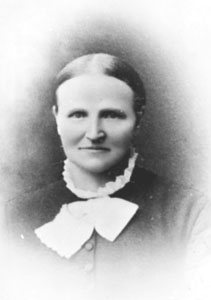 Anno Domkirkeodden, PORTRETT: HELENE LAGERÅEN FØDT: KARSET 1837 - 1891