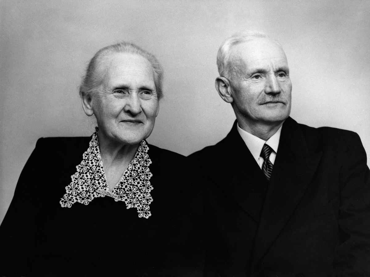 Anno Domkirkeodden, PETTER OLAI OLSEN 1889 -1978 OG INGA OLSEN 1889-1963.