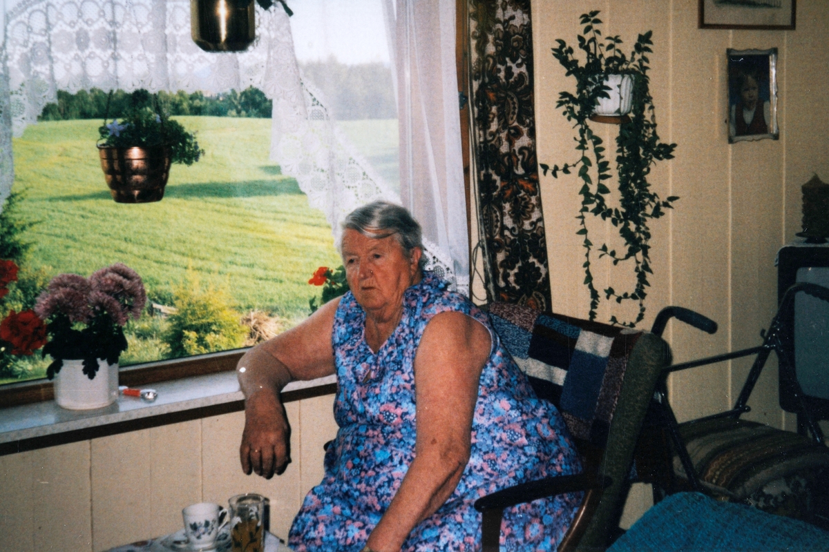 Ukjent, Inga Nyhagen f. 1904, d. 1988. Nyhagen av Slemsrud, Vang H.