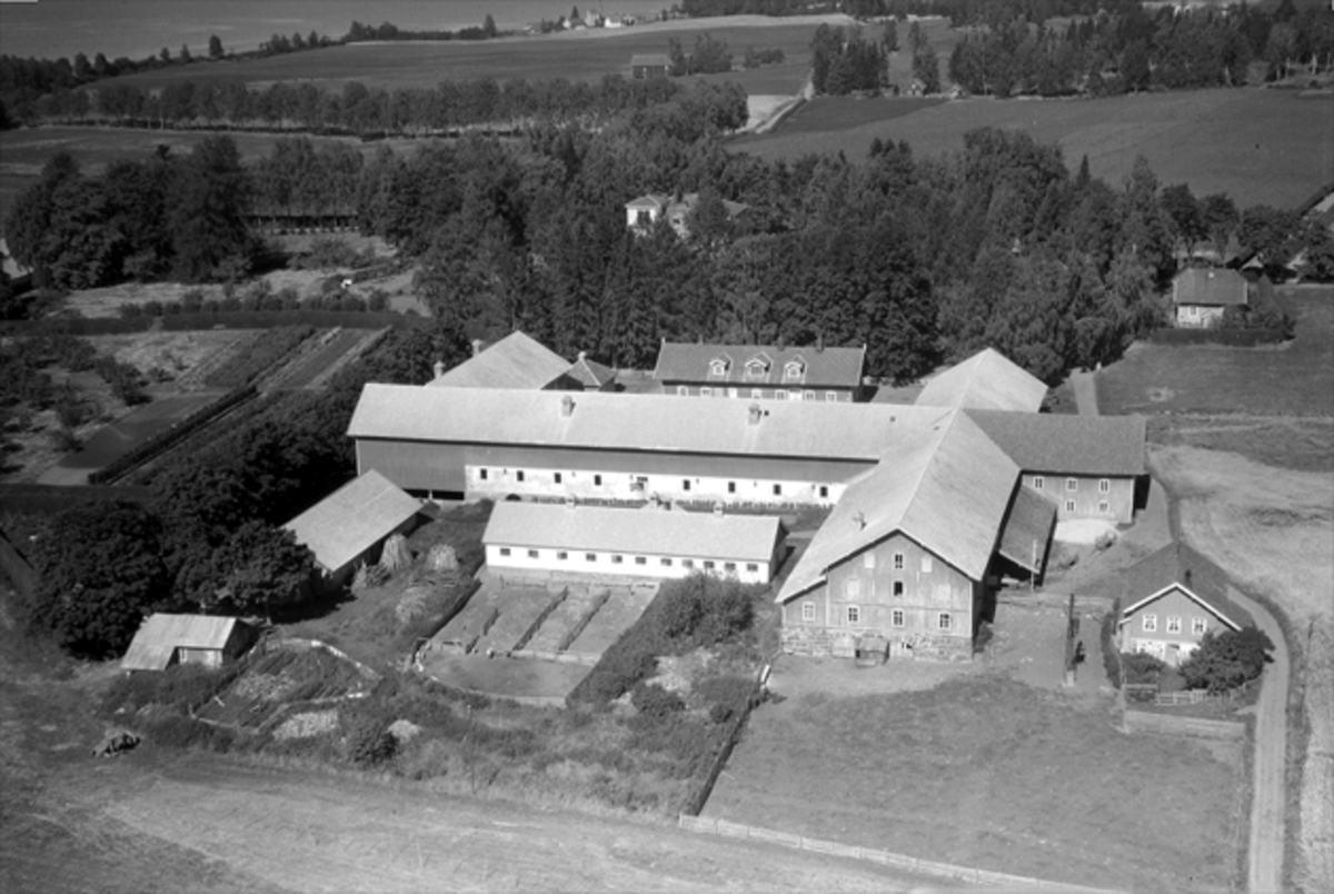 Widerøes Flyveselskap A/S, ATLUNGSTAD GÅRD, FLYFOTO