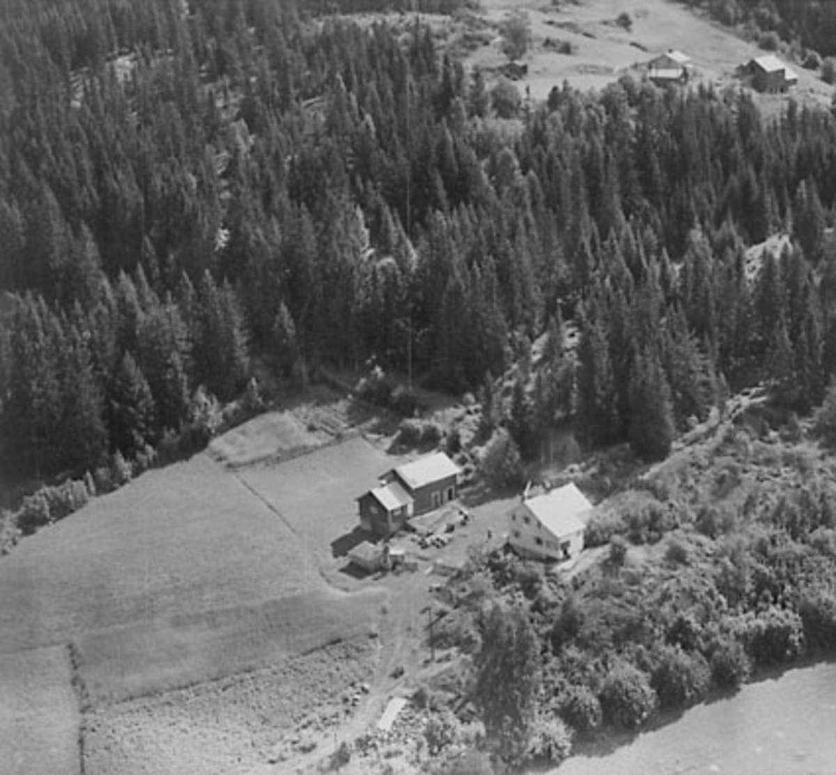 Widerøes Flyveselskap A/S, ROGNSTAD GÅRD, STRANDLYKKJA, FLYFOTO