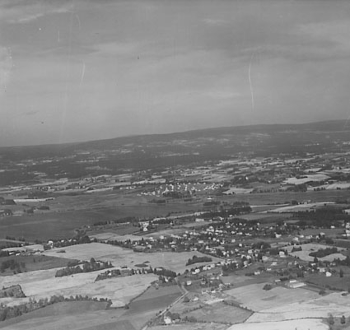 Widerøes Flyveselskap A/S, STANGE MOT VANG, FLYFOTO