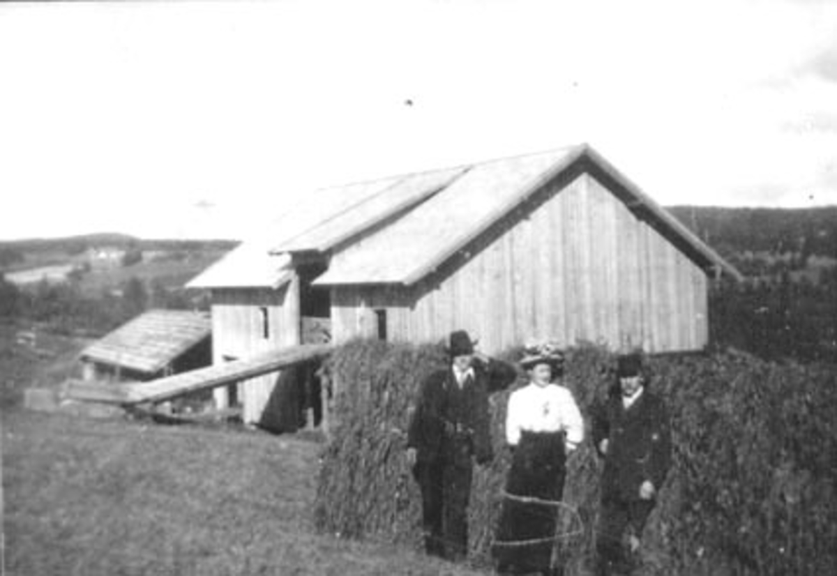 Anno Domkirkeodden, EKSTERIØR: LÅVEN, FALLBAKKEN, GRUPPE: 3 FORAN, ANDERS STORHOV, TEA STORHOV, JENS NYBAKK, HØYHESJE, VALLSET