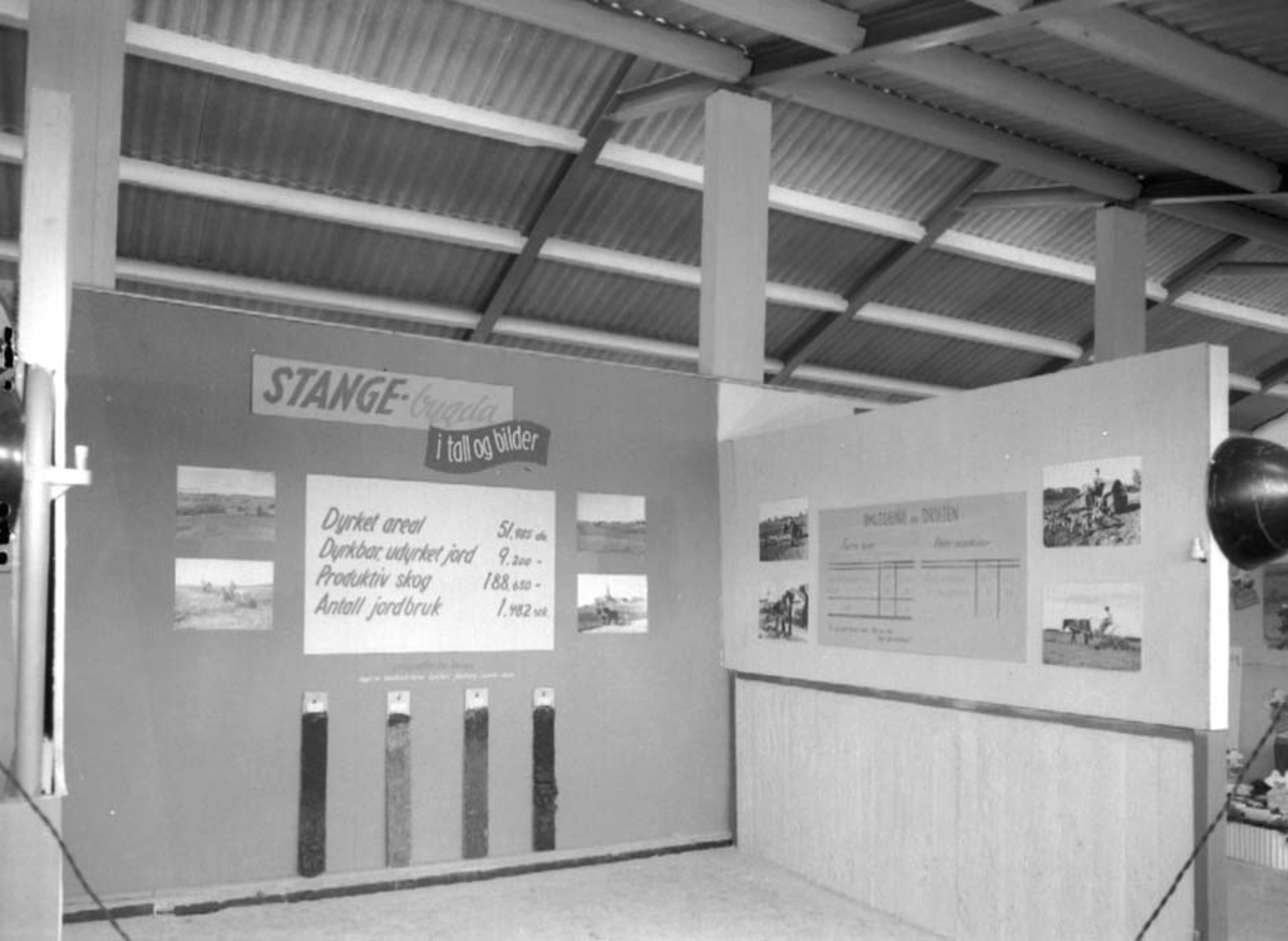 Anno Domkirkeodden, STANGE BYGDEUTSTILLING, UTSTILLINGSPLASSEN, HAMAR, STANGEBYGDA I TALL OG BILDER
