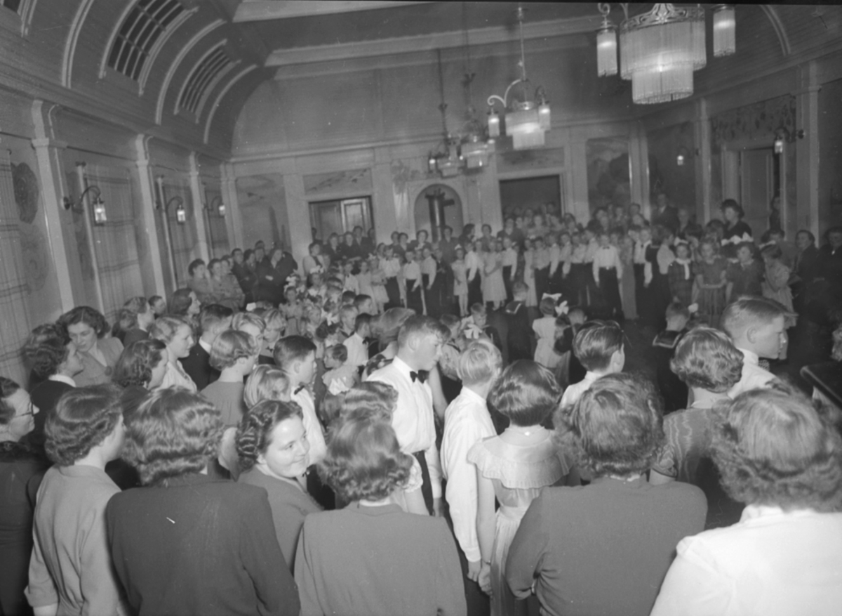 Anno Domkirkeodden, INTERIØR: TINGVOLD, DANSESKOLE
