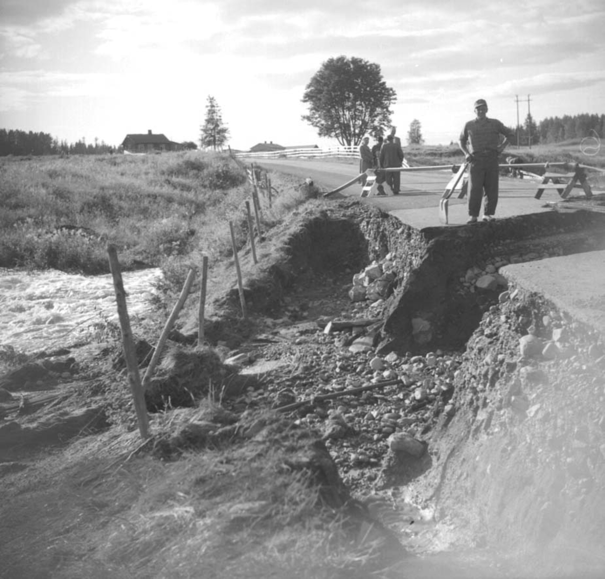 Anno Domkirkeodden, FLOMKATASTROFE, TANGEN, VEG, RAS,