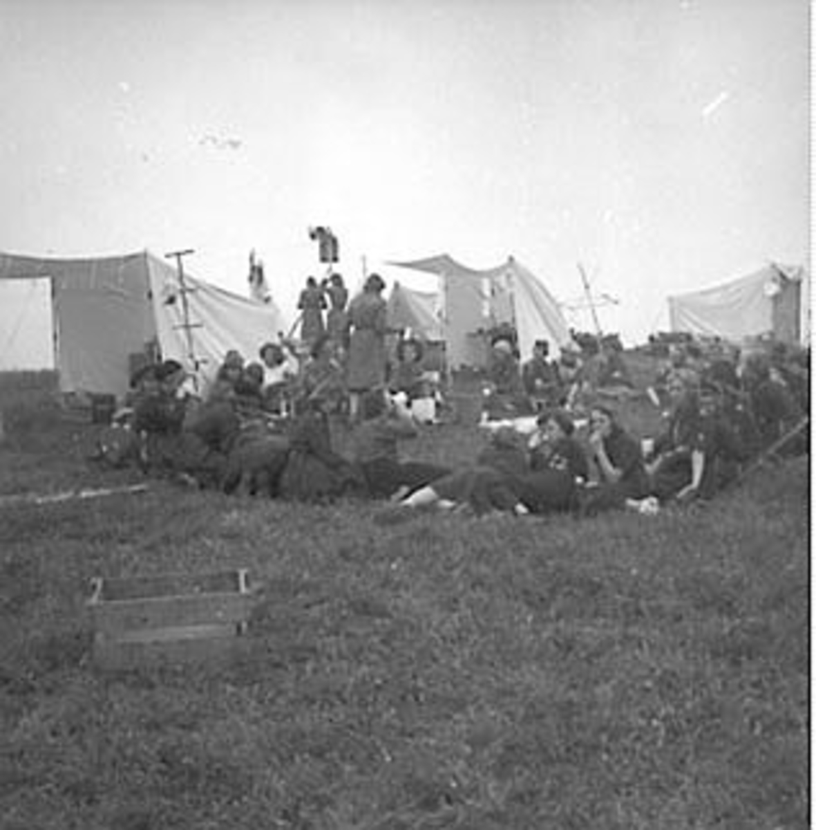 Anno Domkirkeodden, LANDSPIKESPEIDERLEIR, OTTESTAD, SPEIDERE, TELT, OTTESTAD