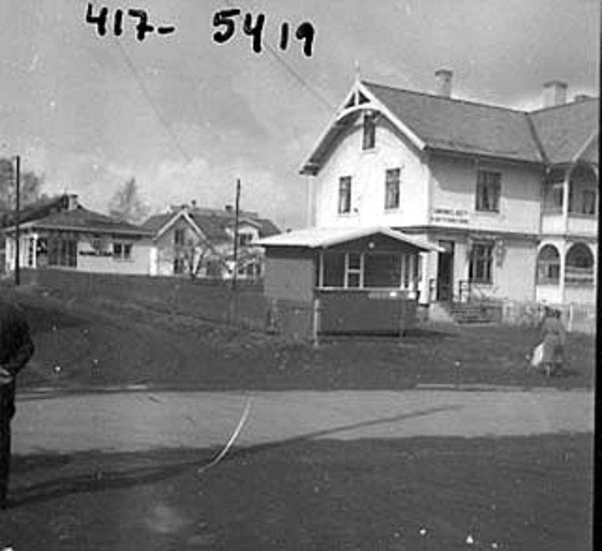 Anno Domkirkeodden, EKSTERIØR HOEL, OVE GÅRD, STORGATA. , KIOSK, STANGEBYEN