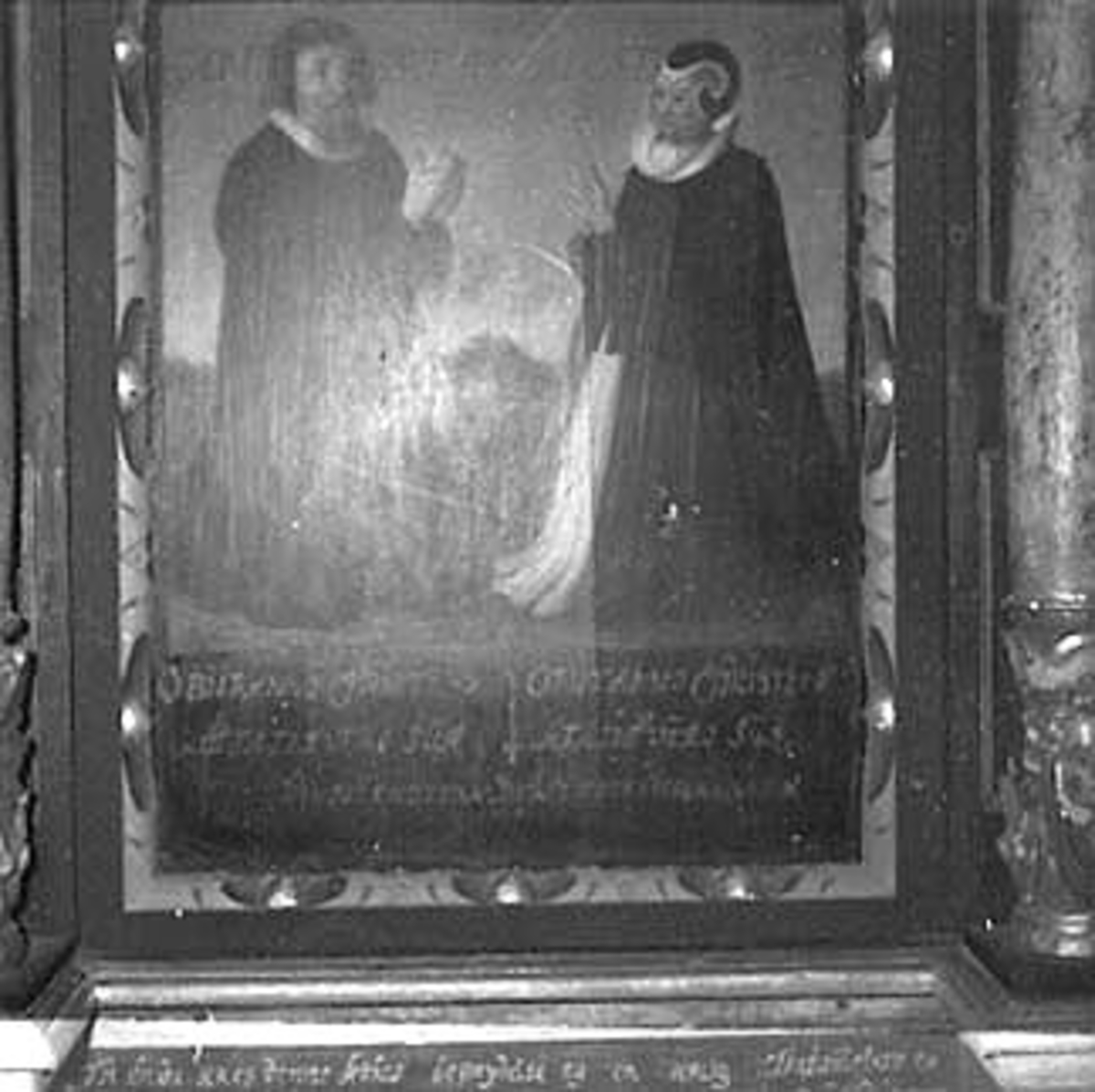 Anno Domkirkeodden, ROMEDAL KIRKE, EPITAFIUM, MALERI