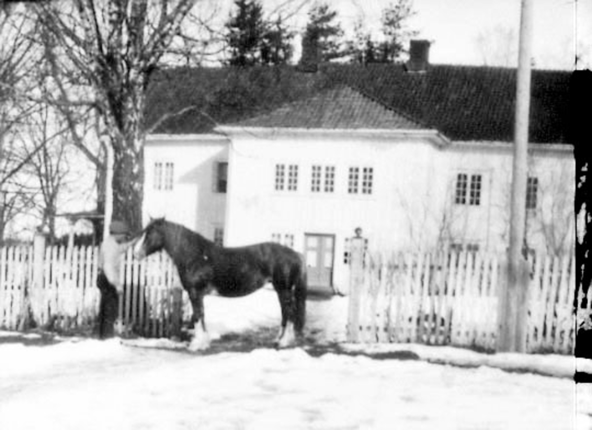 Normann Helger, EKSTERIØR: GARDSSTUN, HOVEDBYGNING, OVERSIKT, ØSTRE DÆLIN,